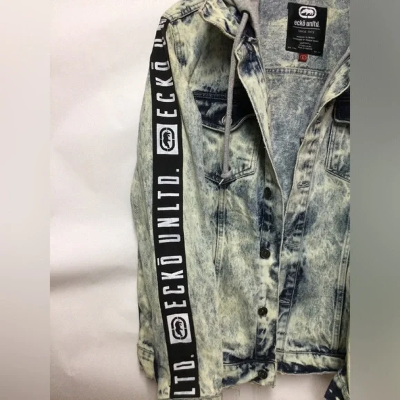 Echo Unlimited Jean Jacket. Size L - Picture 4 of 13